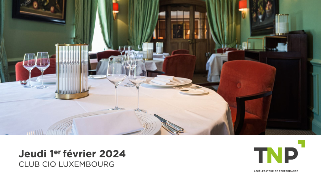 Dinner Club CIO/COO/CDO Luxembourg - 01/02/24