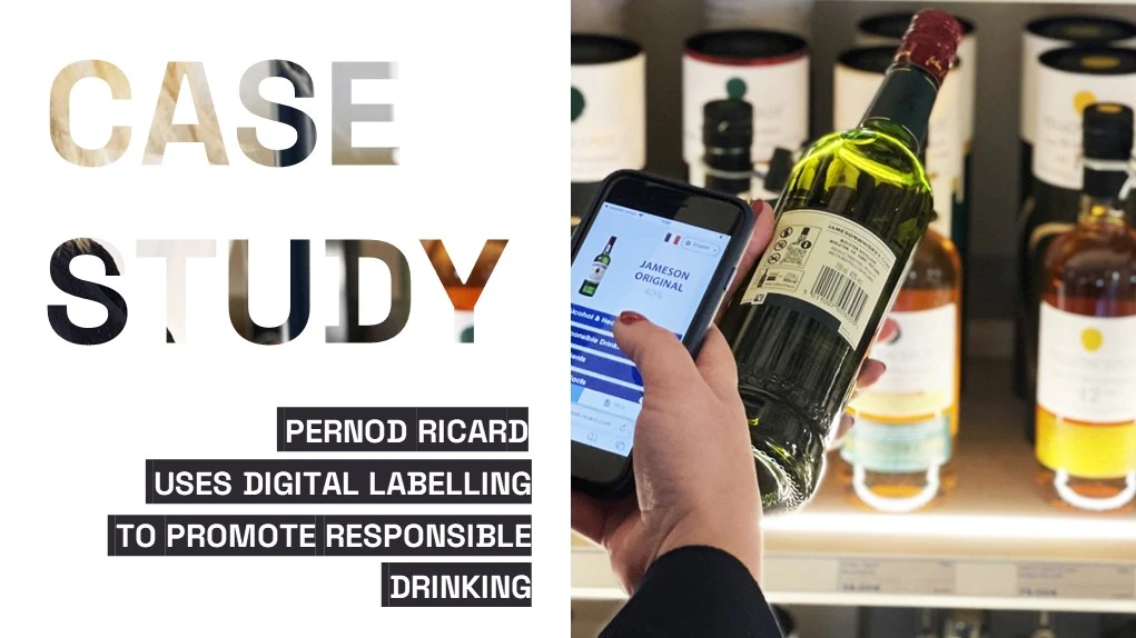 Pernod Ricard Uses Digital Labelling to Promote Responsible Drinking